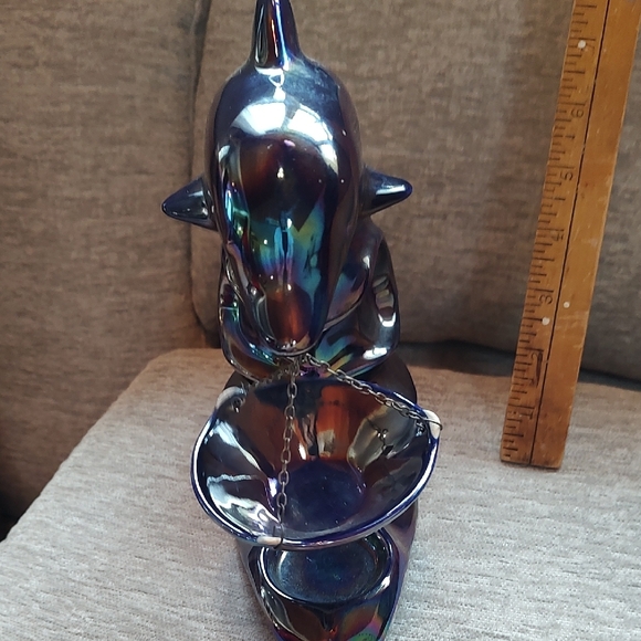 Iridescent Dolphin Incense Holder - Picture 8 of 9
